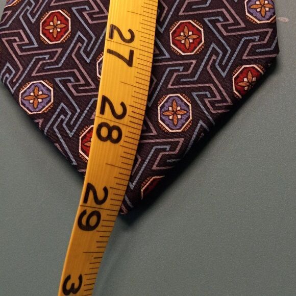 Christian Dior Silk Abstract Tie - Picture 2 of 7